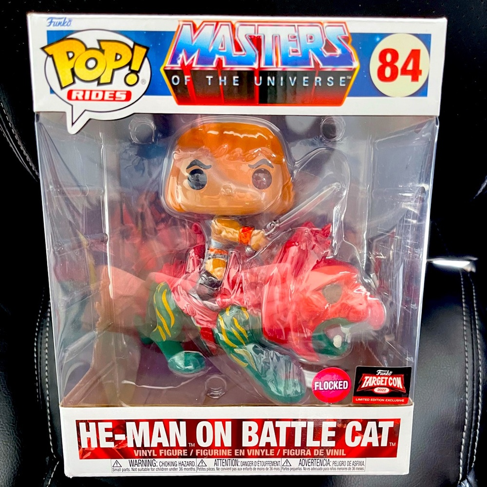 Funko Pop // Masters of the Universe // He-Man and Battle Cat // NEW